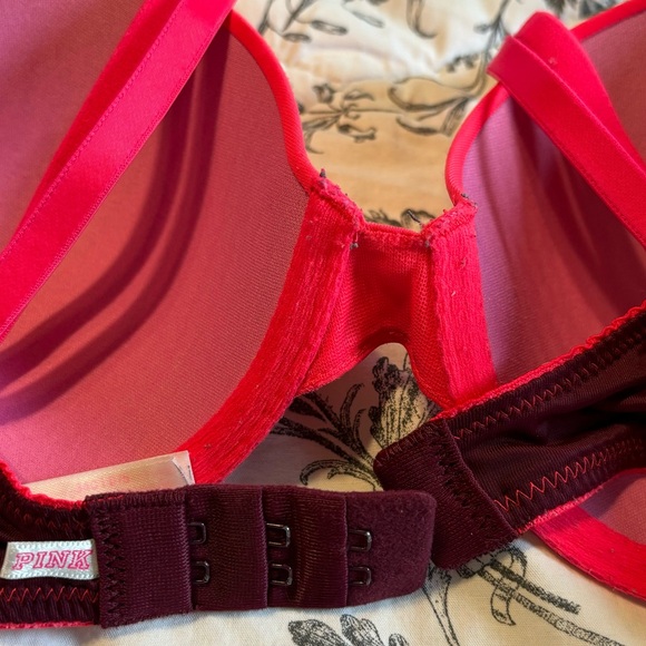 Pink Victorias Secret Lightly Lined Bra 34C - Picture 5 of 6
